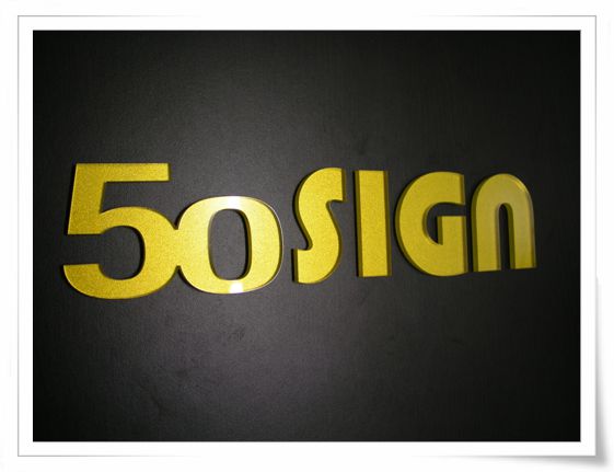 No.6-16 금색 펄 아크릴